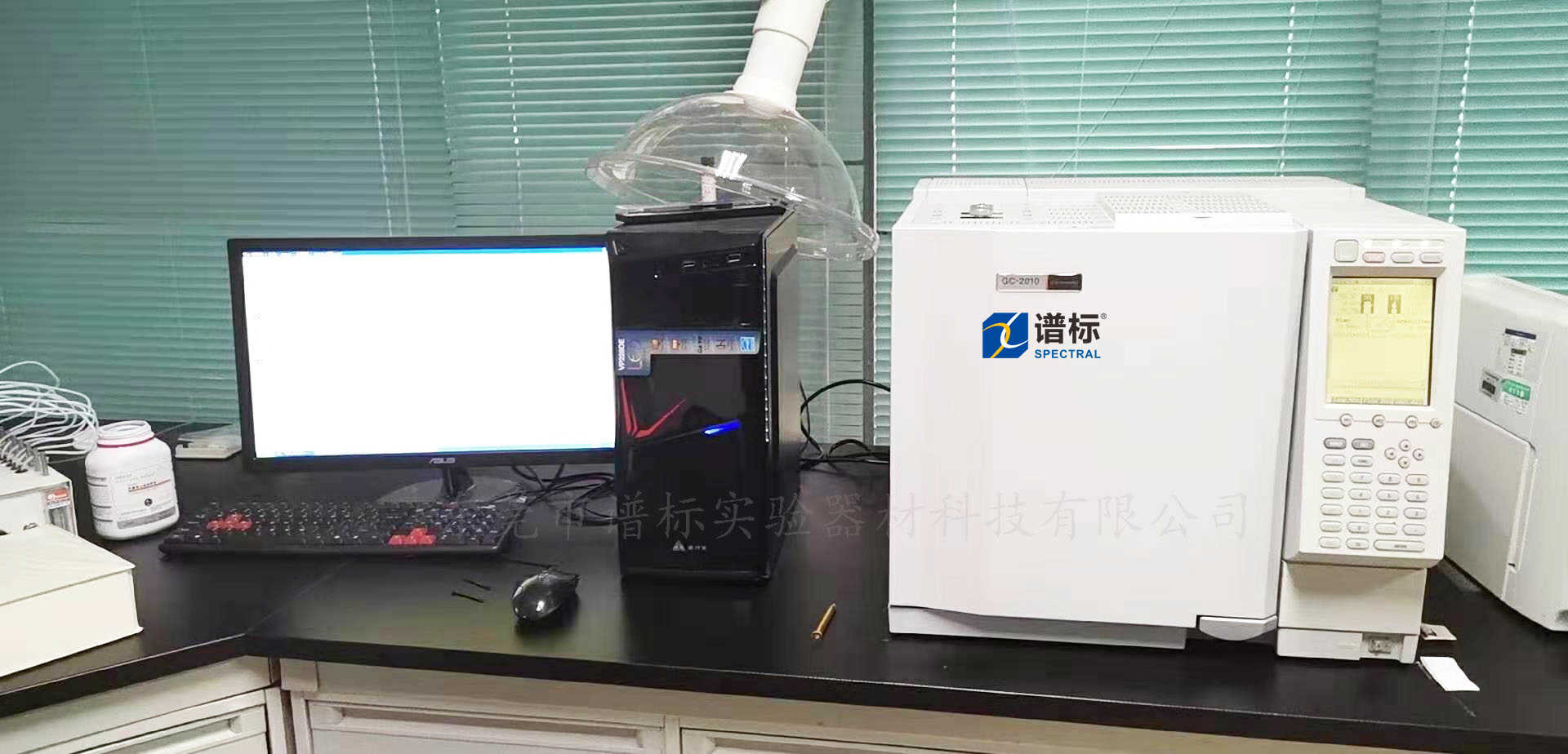 佛山某大型檢測公司購買我司二手氣相色譜GC-2010（雙進(jìn)樣口 分流/不分流，雙FID）