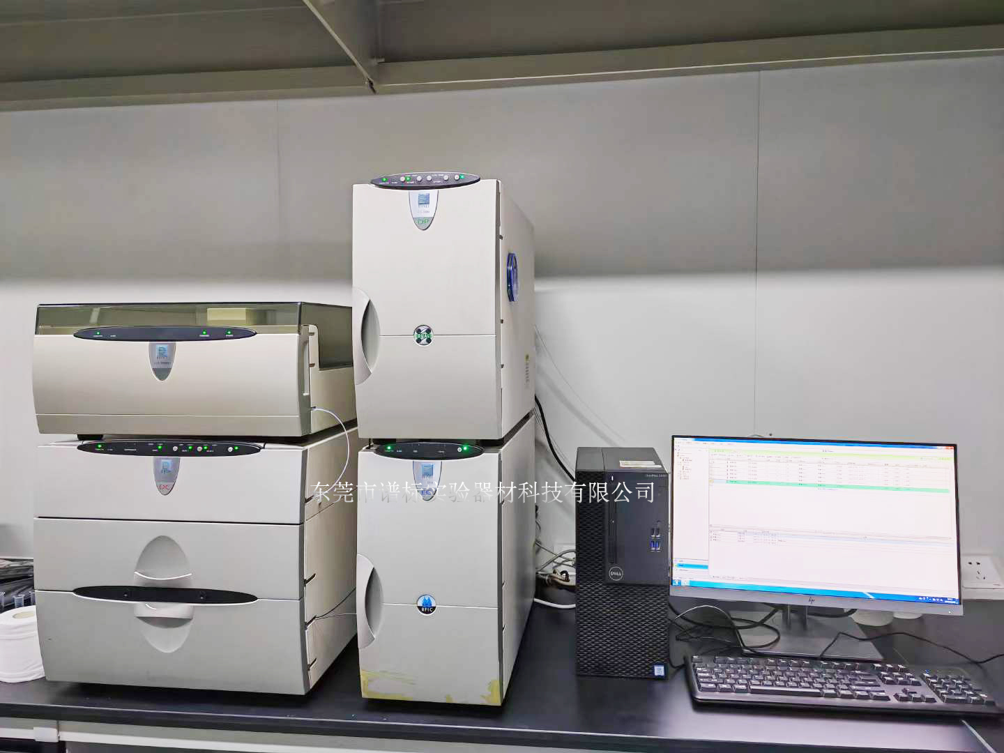 戴安離子色譜儀ICS3000，12月17日在廈門某大型檢測公司調(diào)試成功
